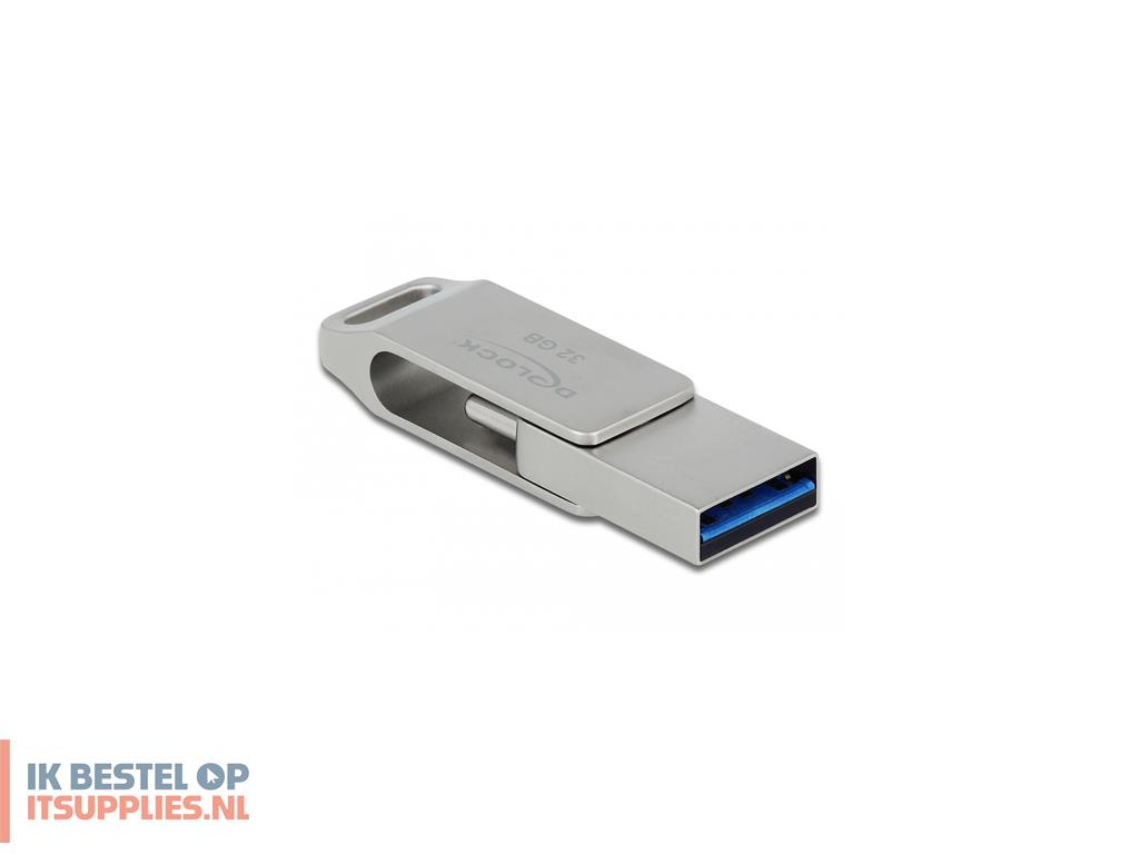5003518-delock_54074_usb_flash_drive_32_gb_usb_type-a__usb_type-c_32_gen_1_31_gen_1_zilver