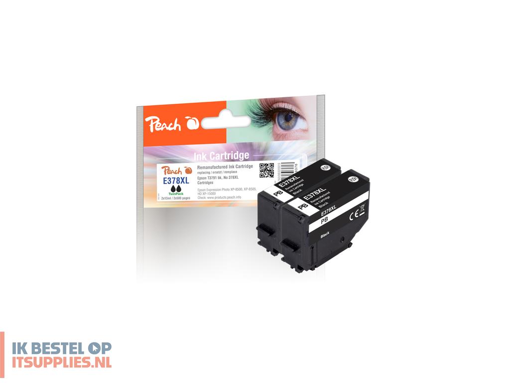 0307230-peach_pi200-760_inktcartridge_2_stuks_compatibel_hoog_xl_rendement_zwart