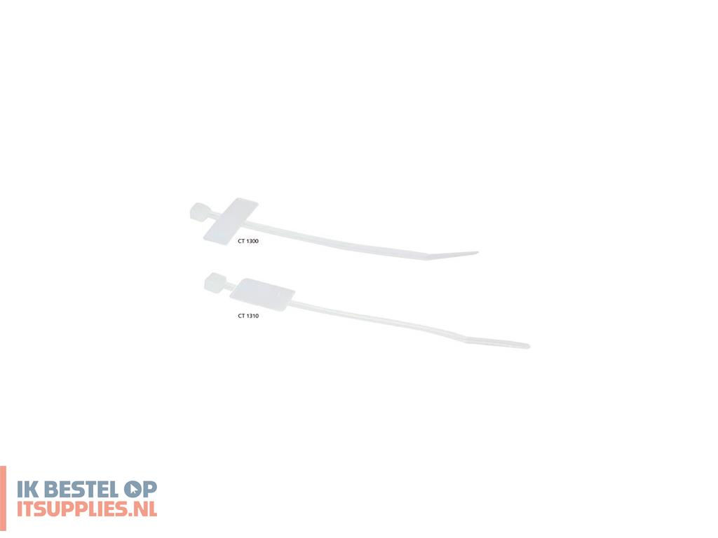 4544129-act_ct1310_kabelbinder_kabelbinder_met_parallelle_doorvoer_wit_100_stuks