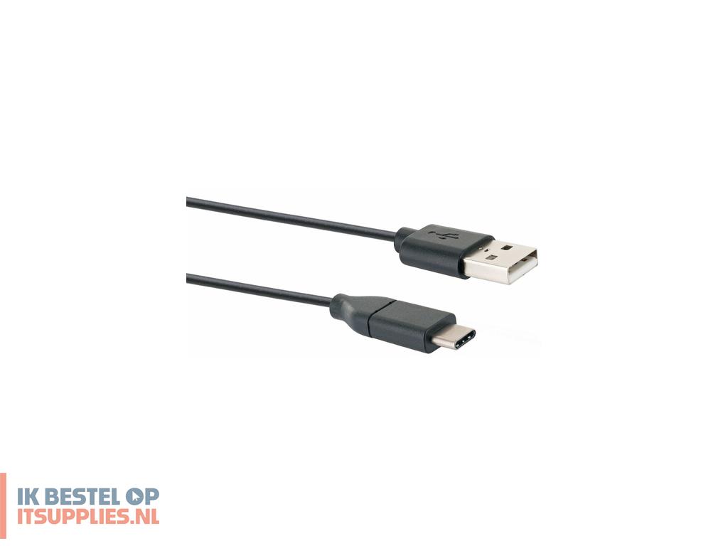 1601699-schwaiger_ck_3110_usb-kabel_usb_20_1_m_usb_a_usb_c_zwart