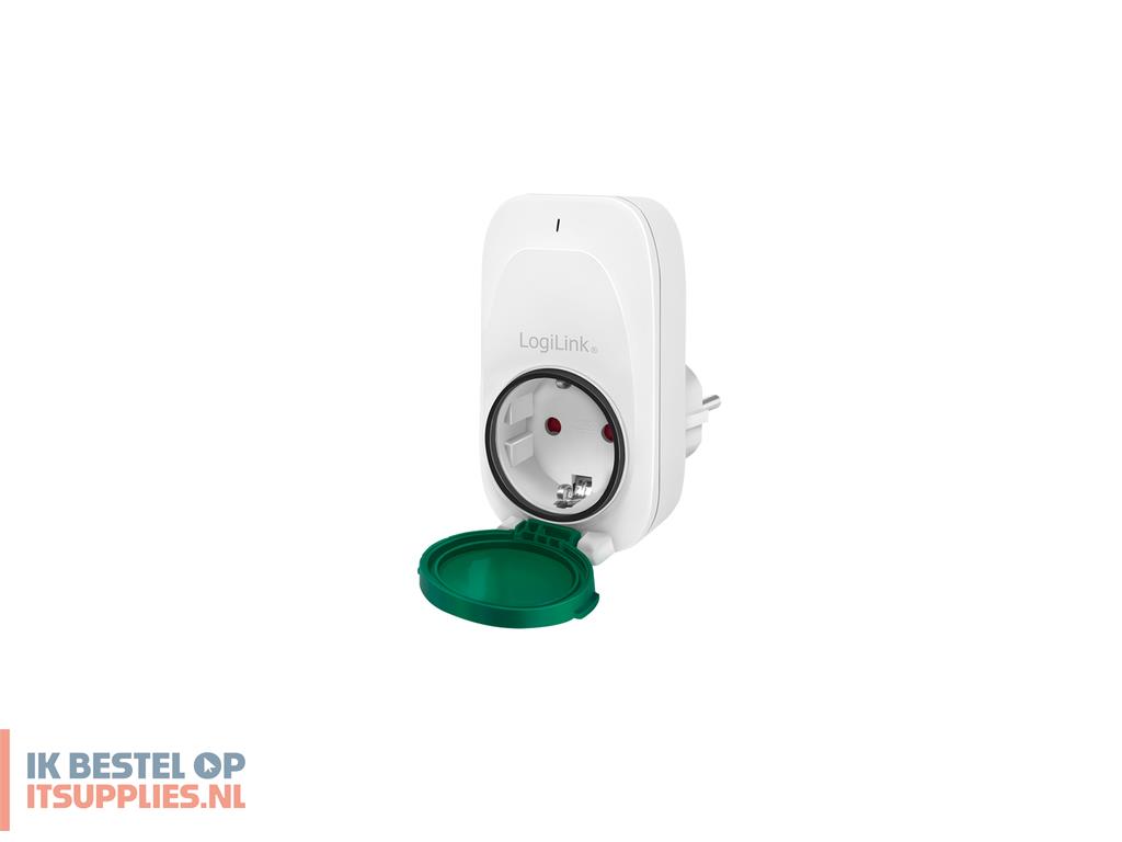 0259187-logilink_ec0008_smart_plug_groen-_wit