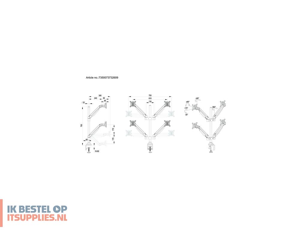 0101861-multibrackets_2609_flat_panel_bureau_steun_81-3_cm_32_zwart