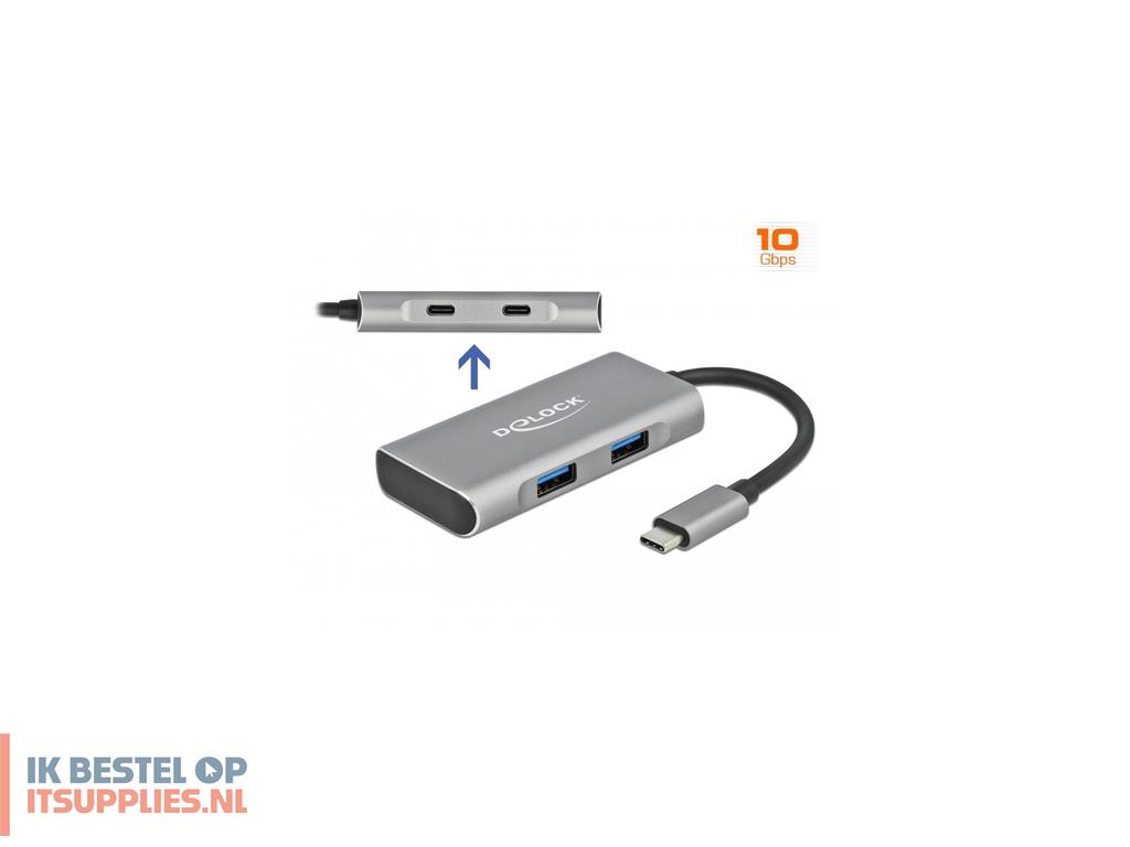 1532550-delock_63260_interface_hub_usb_32_gen_2_31_gen_2_type-c_10000_mbits_grijs