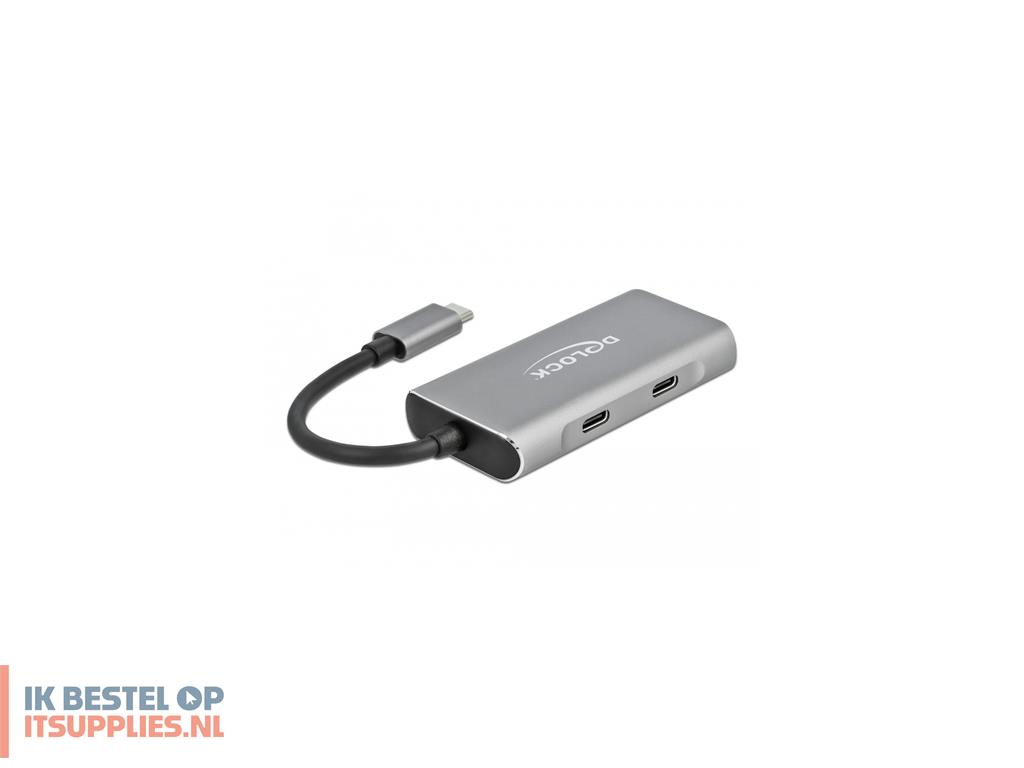 1536862-delock_63260_interface_hub_usb_32_gen_2_31_gen_2_type-c_10000_mbits_grijs