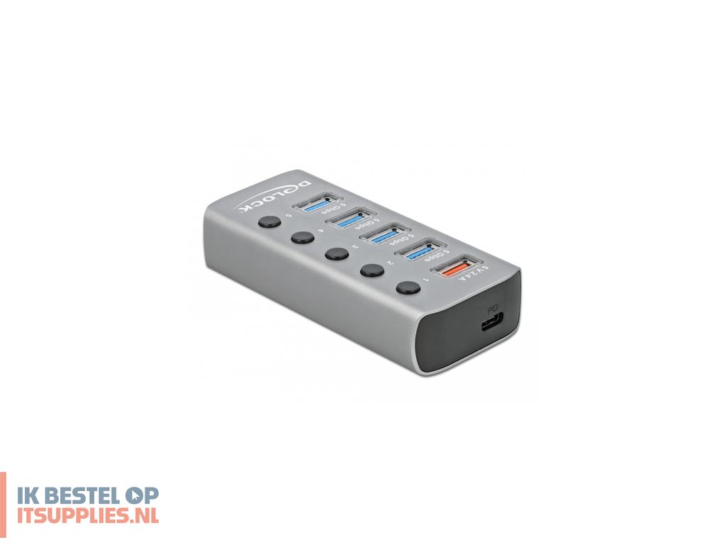 2311285-delock_63263_interface_hub_usb_32_gen_1_31_gen_1_type-b_5000_mbits_grijs