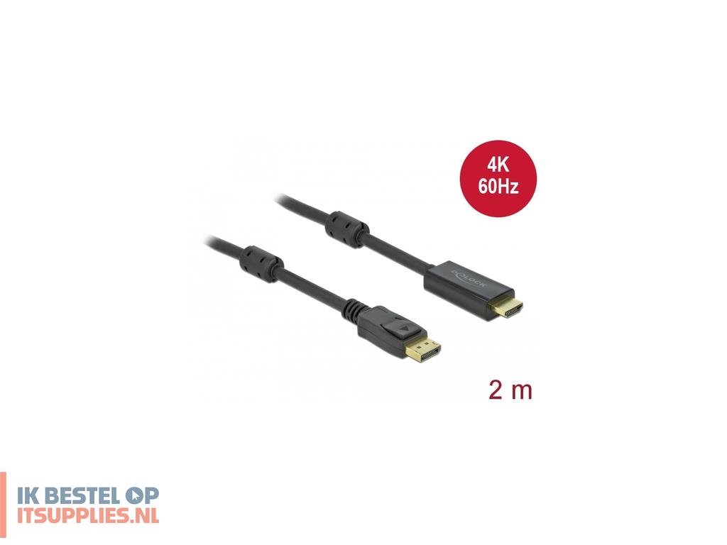 4815061-delock_85956_video_kabel_adapter_2_m_hdmi_type_a_standaard_displayport_zwart