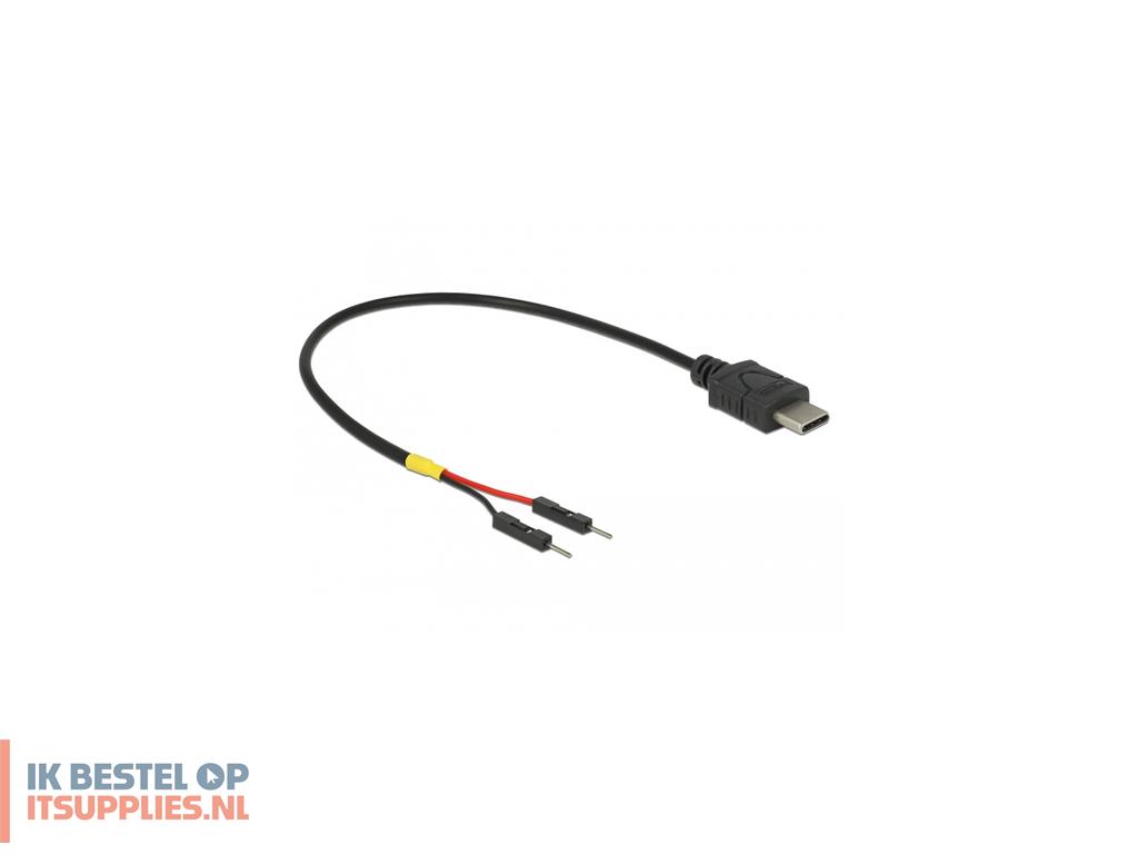 0139182-delock_85419_electriciteitssnoer_zwart_0-2_m_2-pins_aansluitingsblok_poweredusb