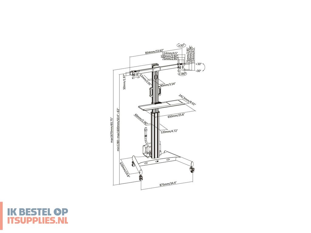 4817000-techly_ica-tr42_bevestiging_voor_signage-beeldschermen_81-3_cm_32_zwart