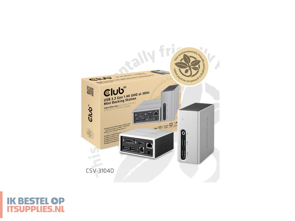 2319921-club3d_csv-3104d_laptop_dock_poortreplicator_bedraad_usb_32_gen_1_31_gen_1_type-a_zwart-_zilver