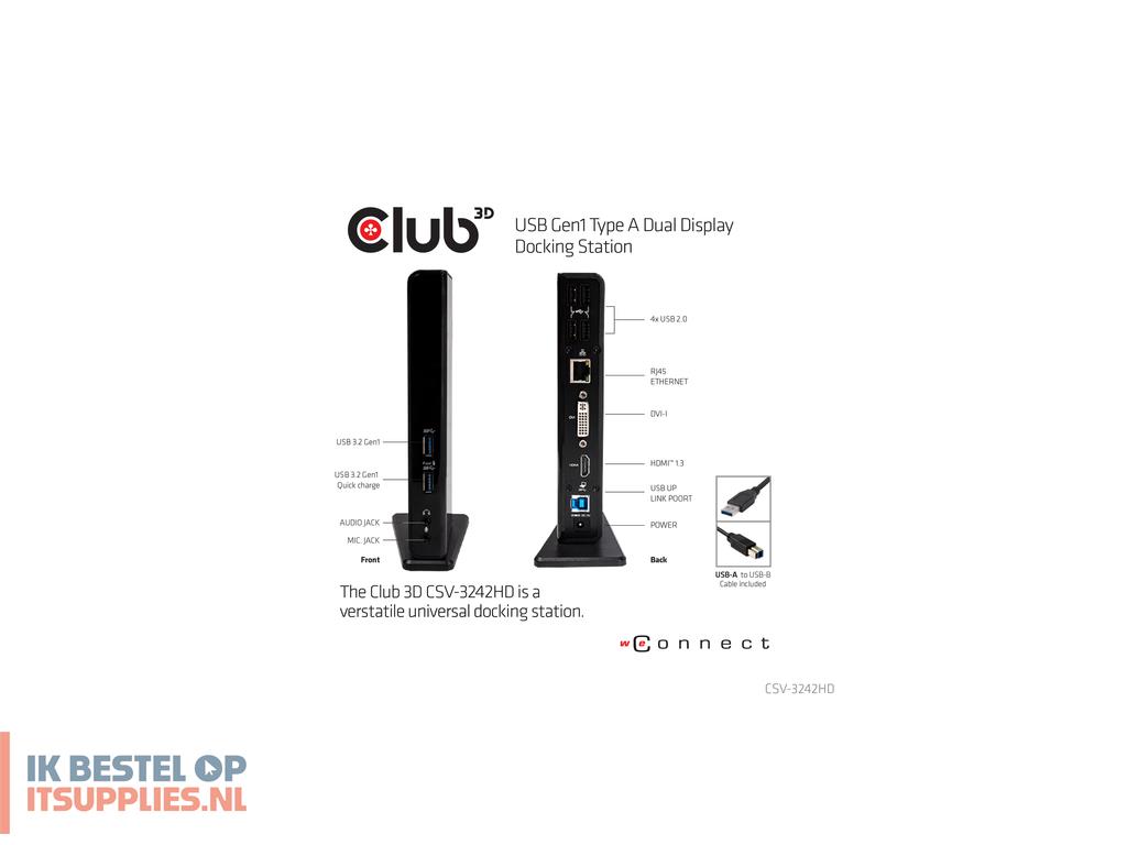 2249281-club3d_sensevision_usb30_dual_display_docking_station_bedraad_usb_32_gen_1_31_gen_1_type-a_zwart