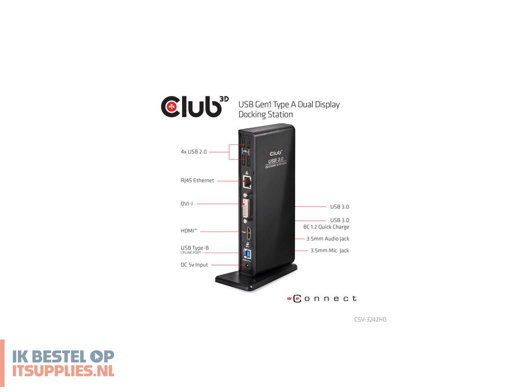 2302189-club3d_sensevision_usb30_dual_display_docking_station_bedraad_usb_32_gen_1_31_gen_1_type-a_zwart