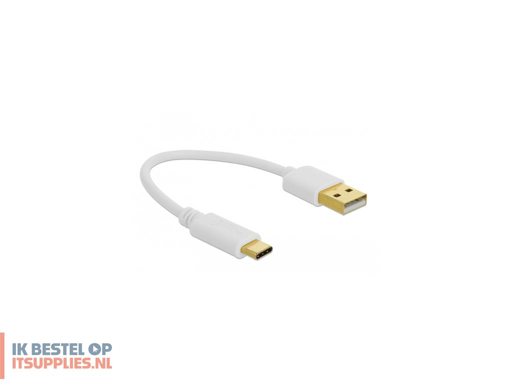 4638916-delock_85355_usb-kabel_0-15_m_usb_a_usb_c_wit