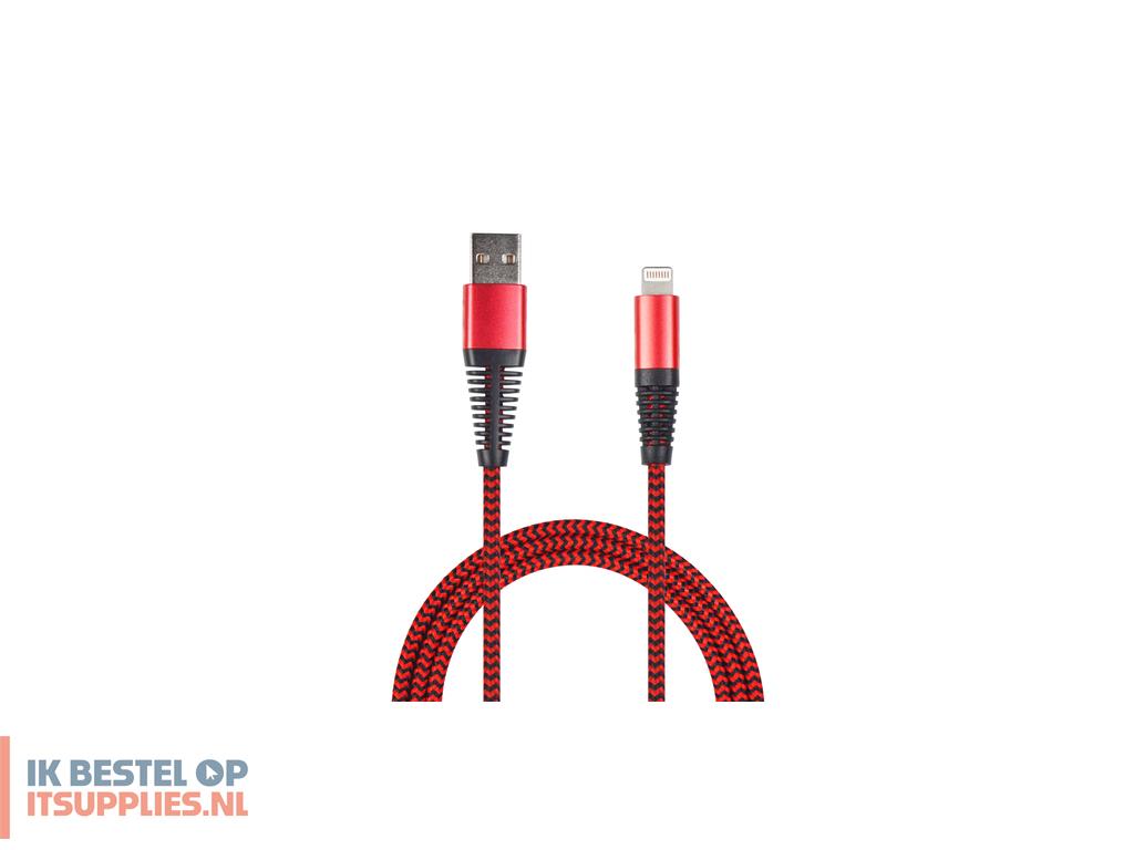4926116-2go_795946_lightning-kabel_1_m_rood