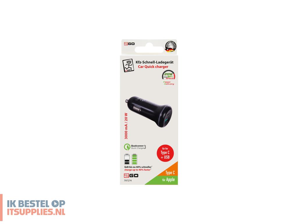 0121074-2go_797274_oplader_voor_mobiele_apparatuur_universeel_zwart_sigarettenaansteker_snel_opladen_auto