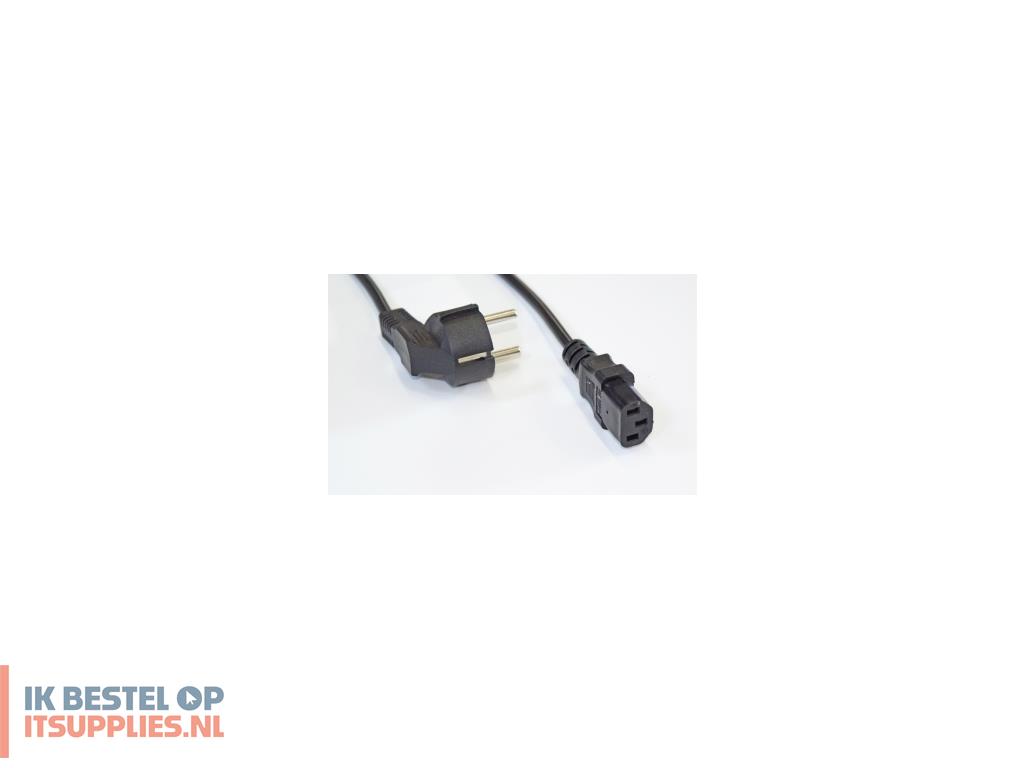 1805471-wantec_7902_electriciteitssnoer_zwart_0-5_m_cee77_iec_c13