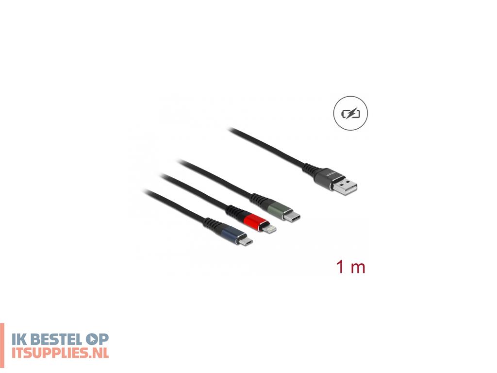 1750304-delock_87277_usb-kabel_usb_20_1_m_usb_a_micro-usb_blightningapple_30-pin_groen-_zwart-_rood-_blauw