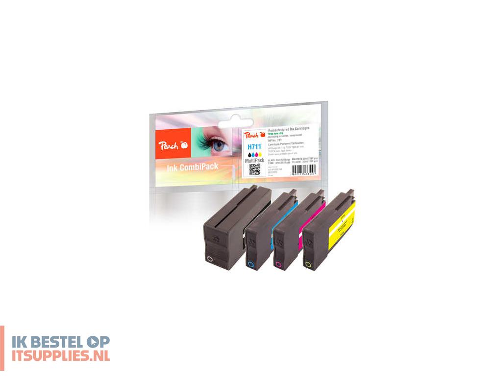 1912984-peach_0f320035_inktcartridge_4_stuks_compatibel_zwart-_cyaan-_magenta-_geel