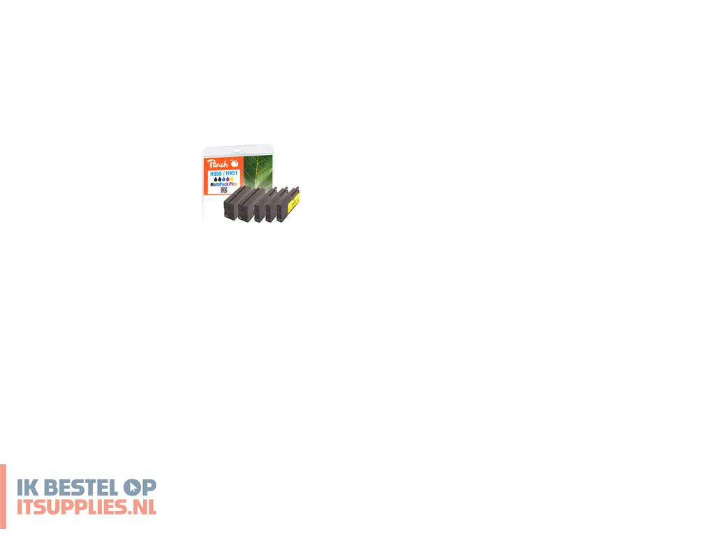 4839549-peach_pi300-702_inktcartridge_5_stuks_compatibel_normaal_rendement_zwart-_cyaan-_magenta-_geel