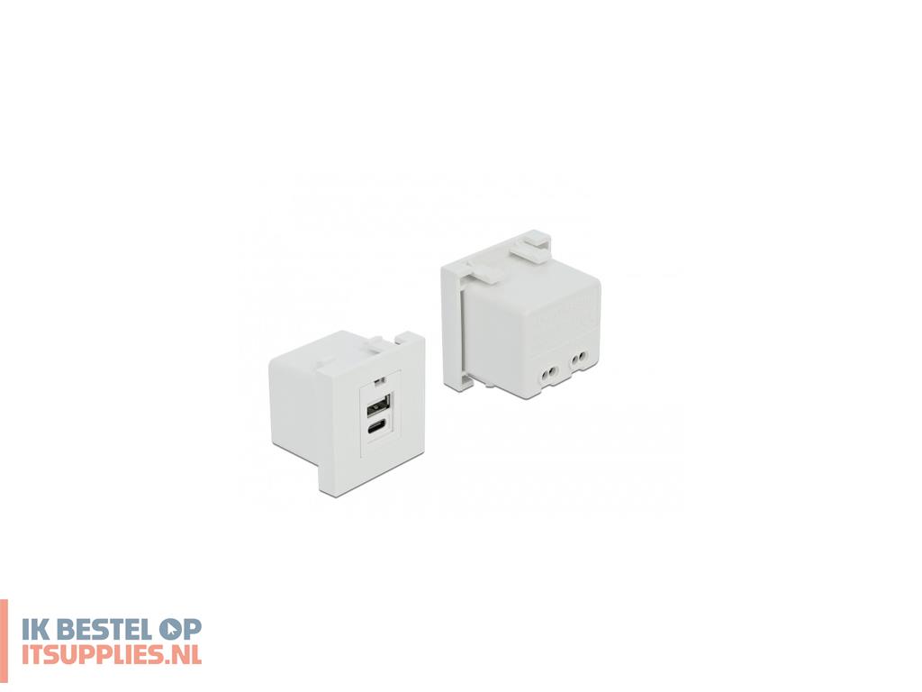 4549650-delock_81313_wandcontactdoos_usb_a_usb_c_wit