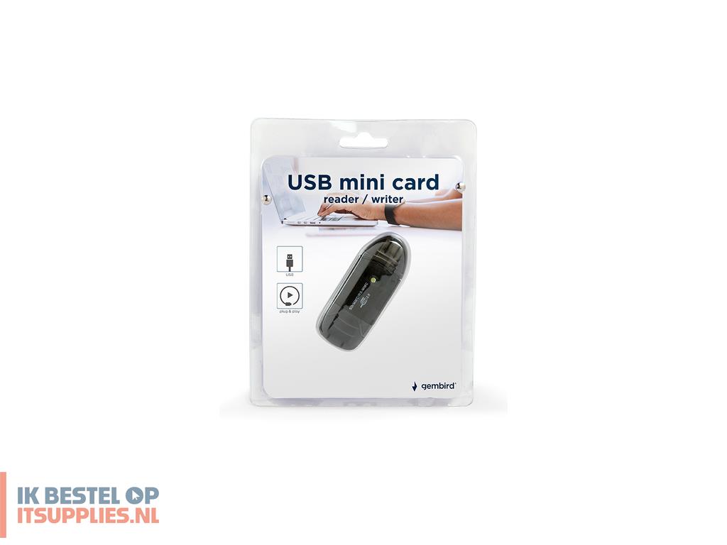 0152521-gembird_fd2-sd-1_geheugenkaartlezer_usb_20_zwart