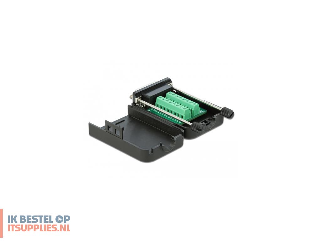 3023149-delock_66567_tussenstuk_voor_kabels_serial_sub-d15_16_pin_terminal_block_zwart