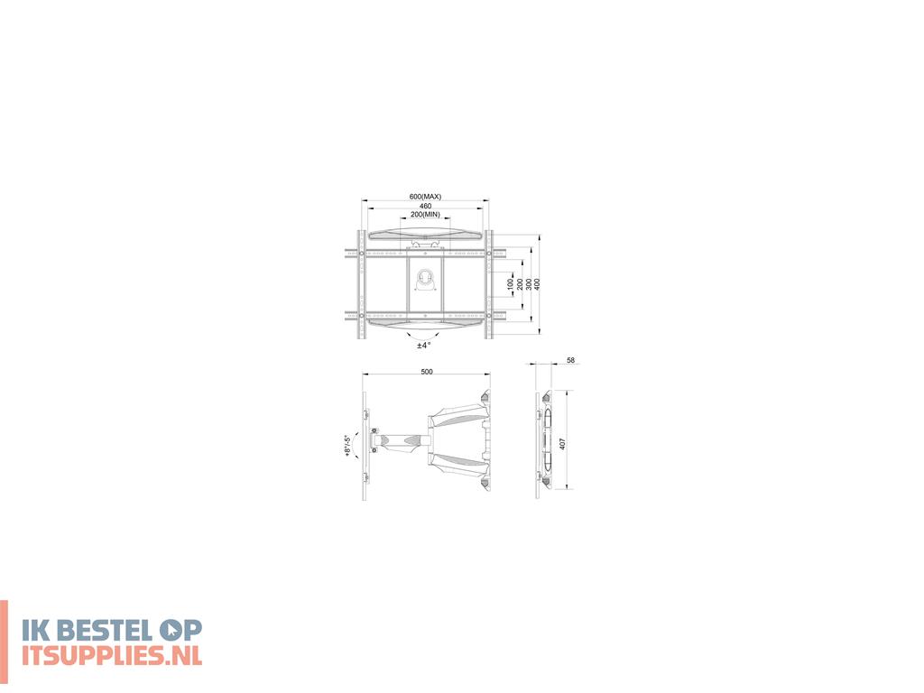 1620023-multibrackets_6317_bevestiging_voor_signage-beeldschermen_2-16_m_85_zwart