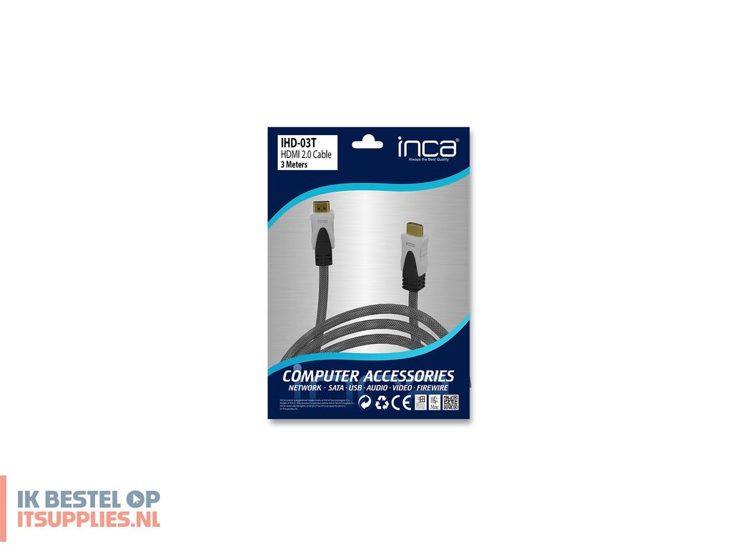 0221176-inca_ihd-03t_hdmi_kabel_3_m_hdmi_type_a_standaard_grijs