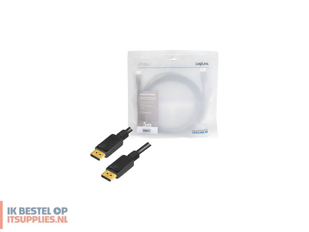 2020279-logilink_cv0139_displayport_kabel_5_m_zwart