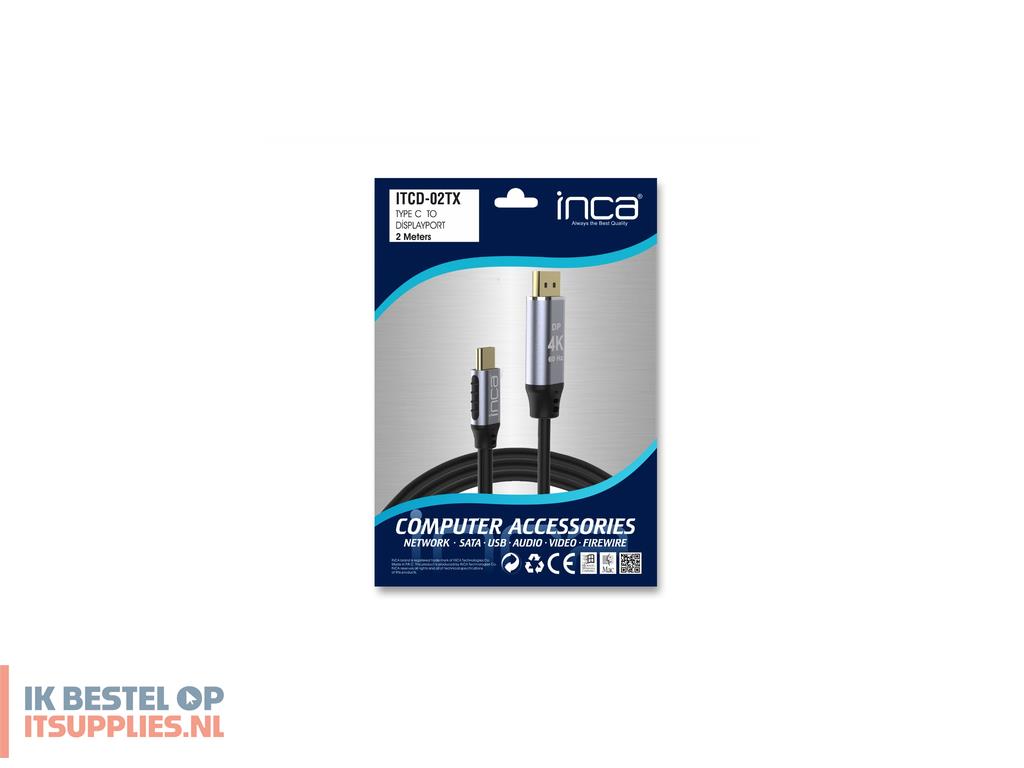 1547102-inca_itcd-02tx_hdmi_kabel_2_m_hdmi_type_a_standaard_usb_type-c_zwart