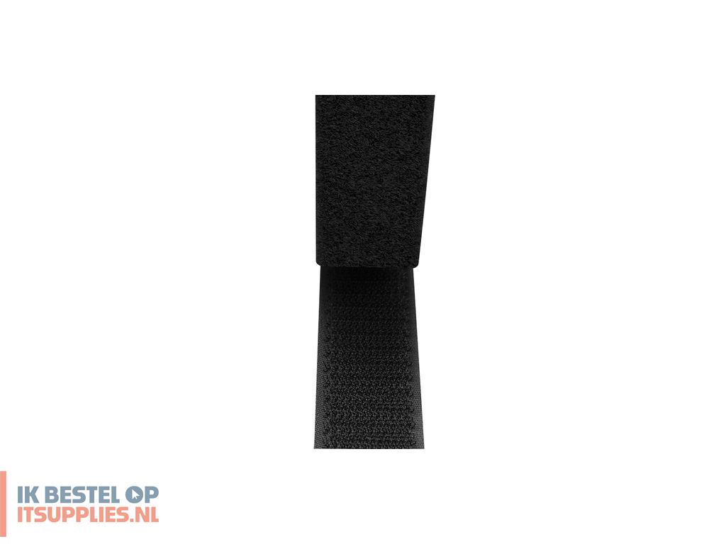0146576-logilink_kab0080_kabelbinder_velcro_cable_tie_zwart_2_stuks