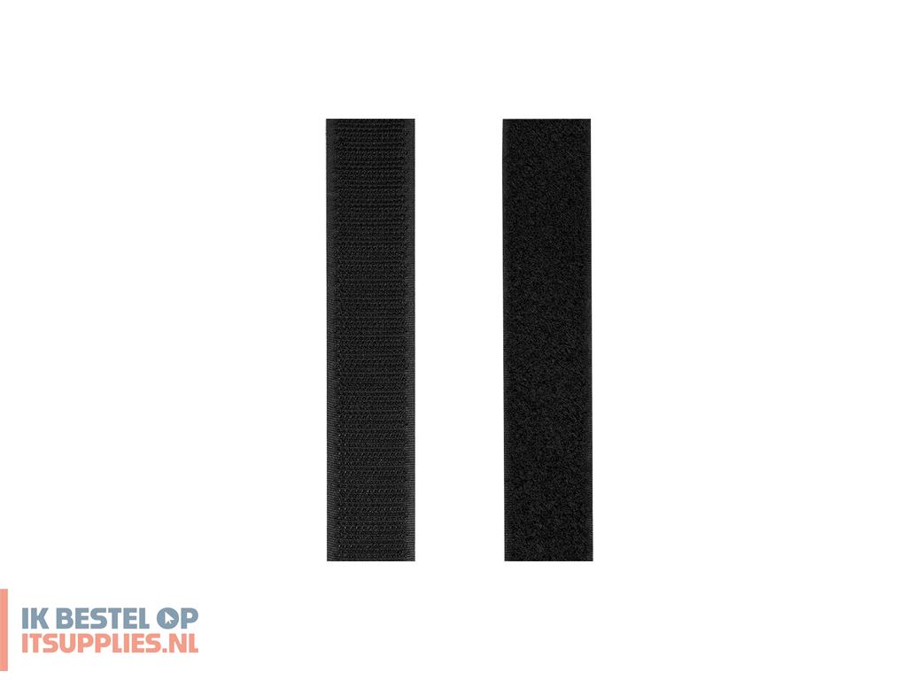 0149140-logilink_kab0080_kabelbinder_velcro_cable_tie_zwart_2_stuks