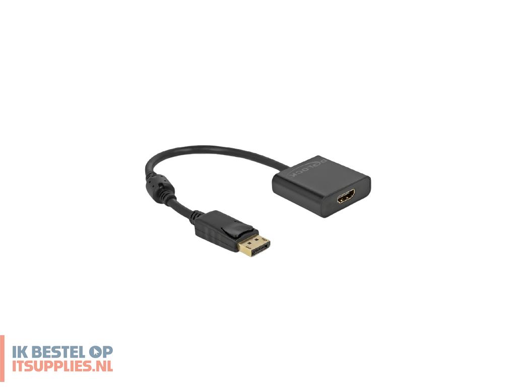 0251919-delock_63585_video_kabel_adapter_0-2_m_displayport_hdmi_zwart