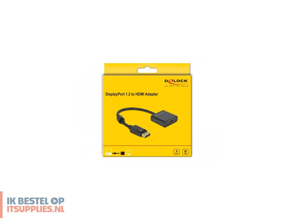 0256224-delock_63585_video_kabel_adapter_0-2_m_displayport_hdmi_zwart