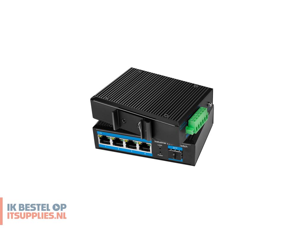 3038671-logilink_ns204_netwerk-switch_unmanaged_gigabit_ethernet_101001000_zwart
