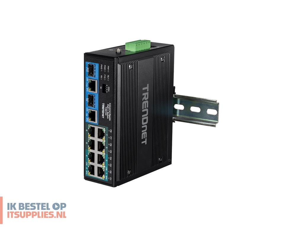 0117119-trendnet_ti-bg104_netwerk-switch_unmanaged_gigabit_ethernet_101001000_power_over_ethernet_poe_zwart