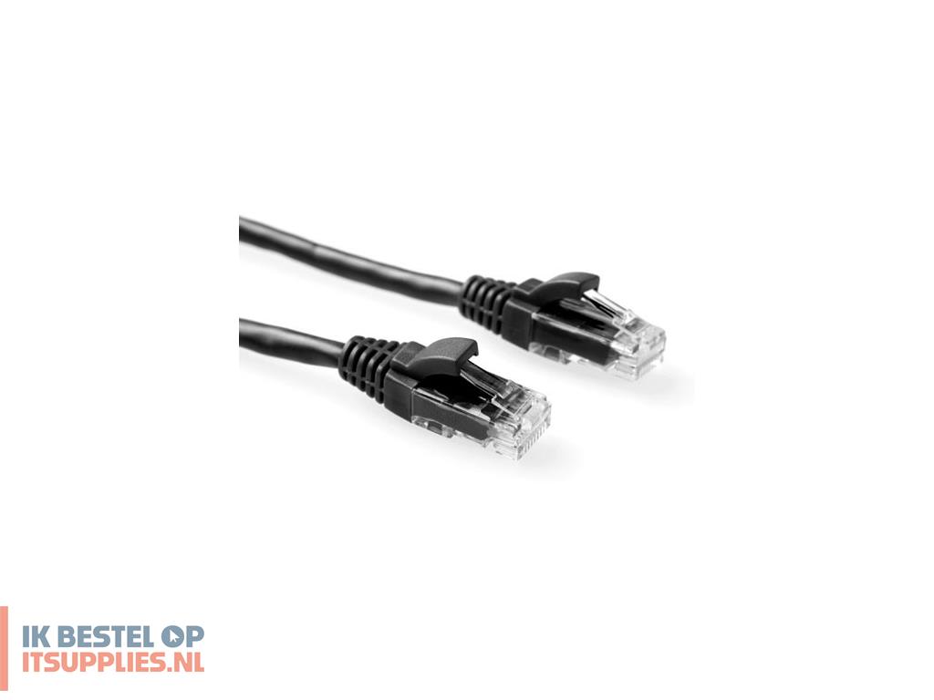 1604010-act_1m_rj-45_cat5e_utp_netwerkkabel_zwart