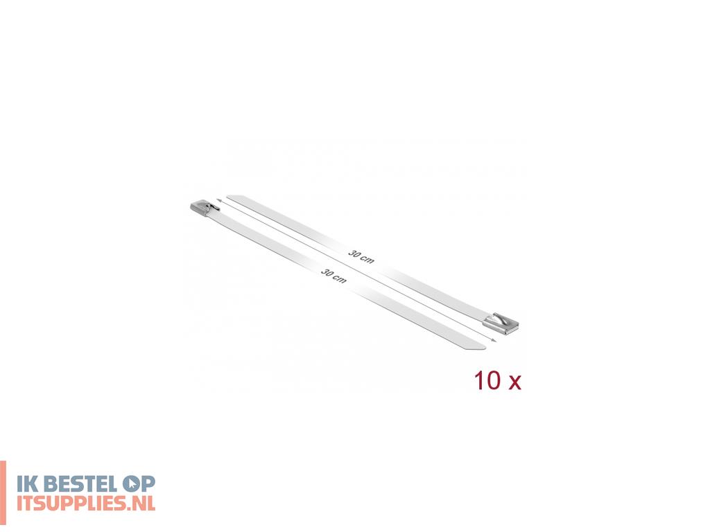 4732174-delock_18822_kabelbinder_staal_wit_10_stuks