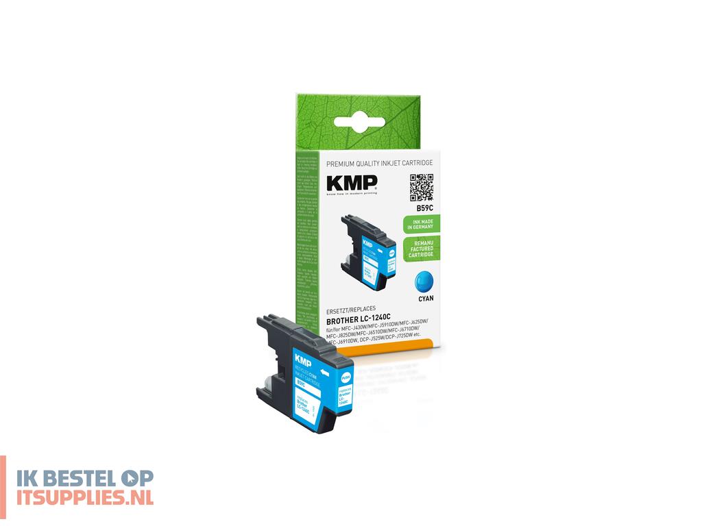 0203154-kmp_b59c_inktcartridge_1_stuks_compatibel_cyaan