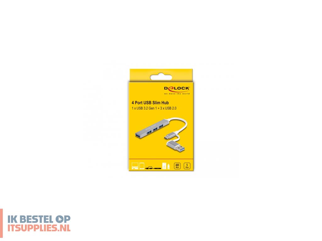 1856372-delock_64214_interface_hub_usb_32_gen_1_31_gen_1_type-a_type-c_5000_mbits_zilver