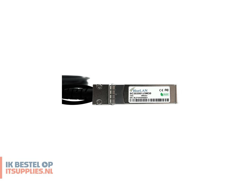 4604197-blueoptics_j9283d-bl_infiniband_en_glasvezelkabel_3_m_sfp_zwart-_zilver