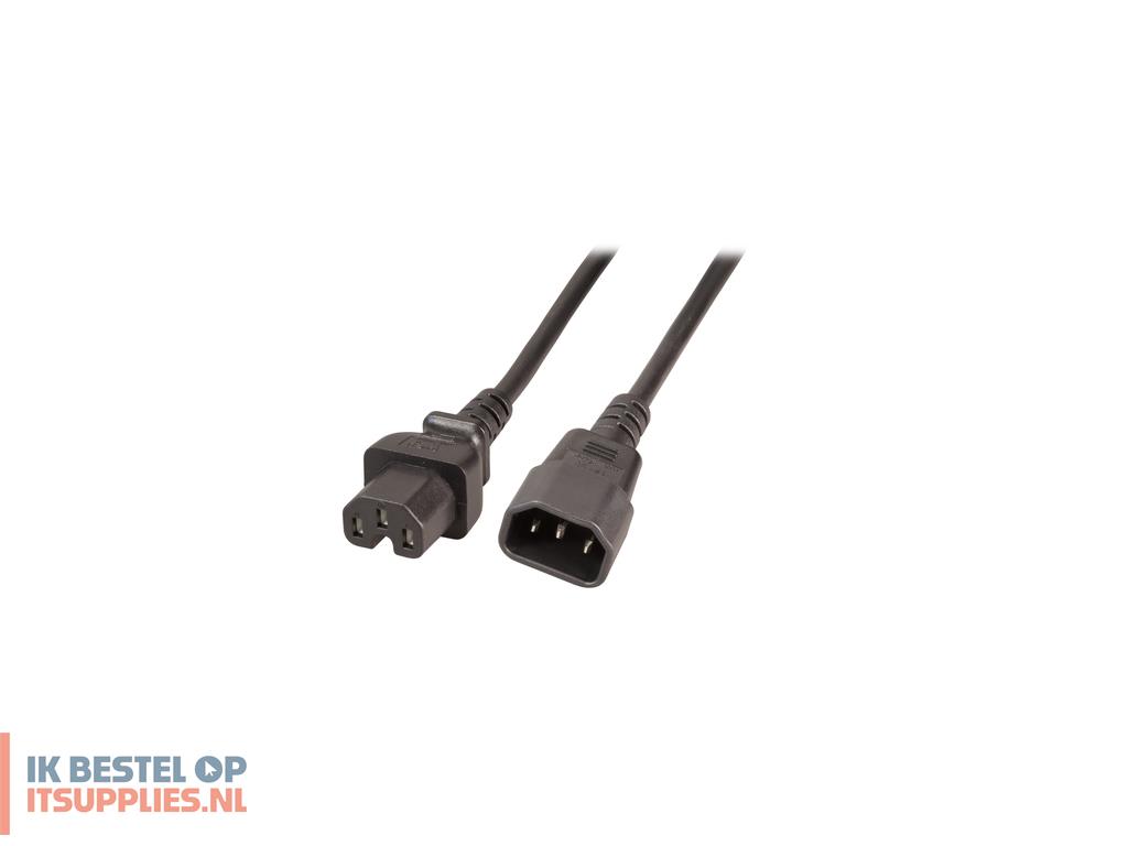 0336150-efb_elektronik_ek5853v2_electriciteitssnoer_zwart_3_m_c14_stekker_c15_stekker