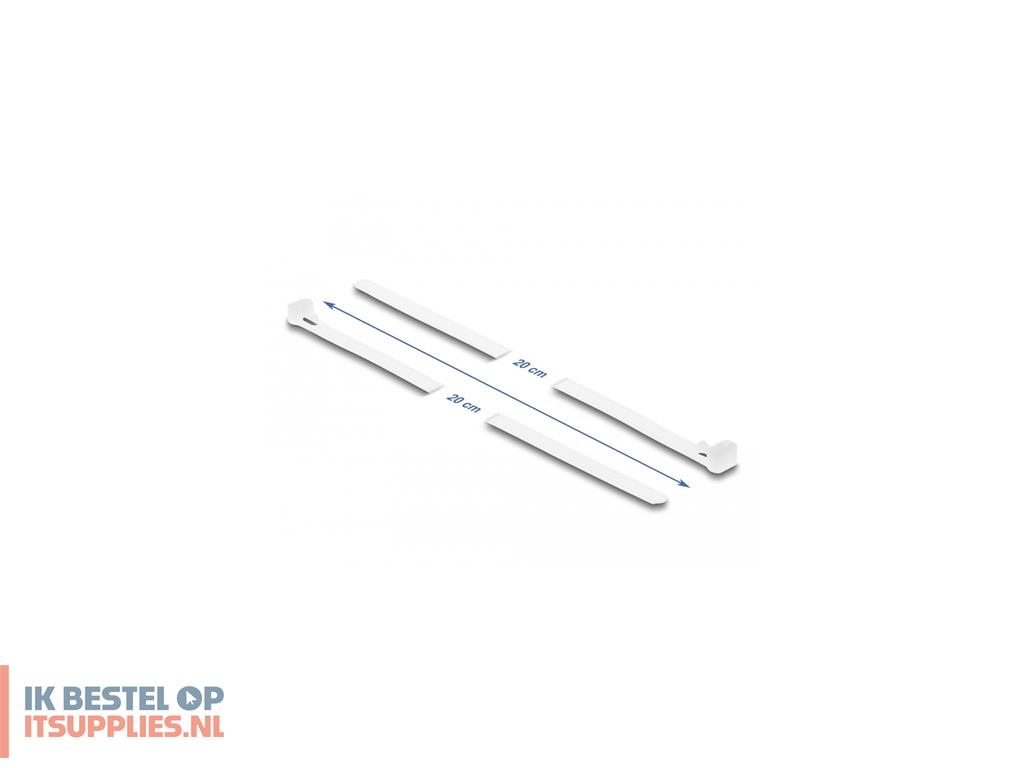 0218225-delock_18644_kabelbinder_haak_lus_kabelbinder_nylon_wit_100_stuks