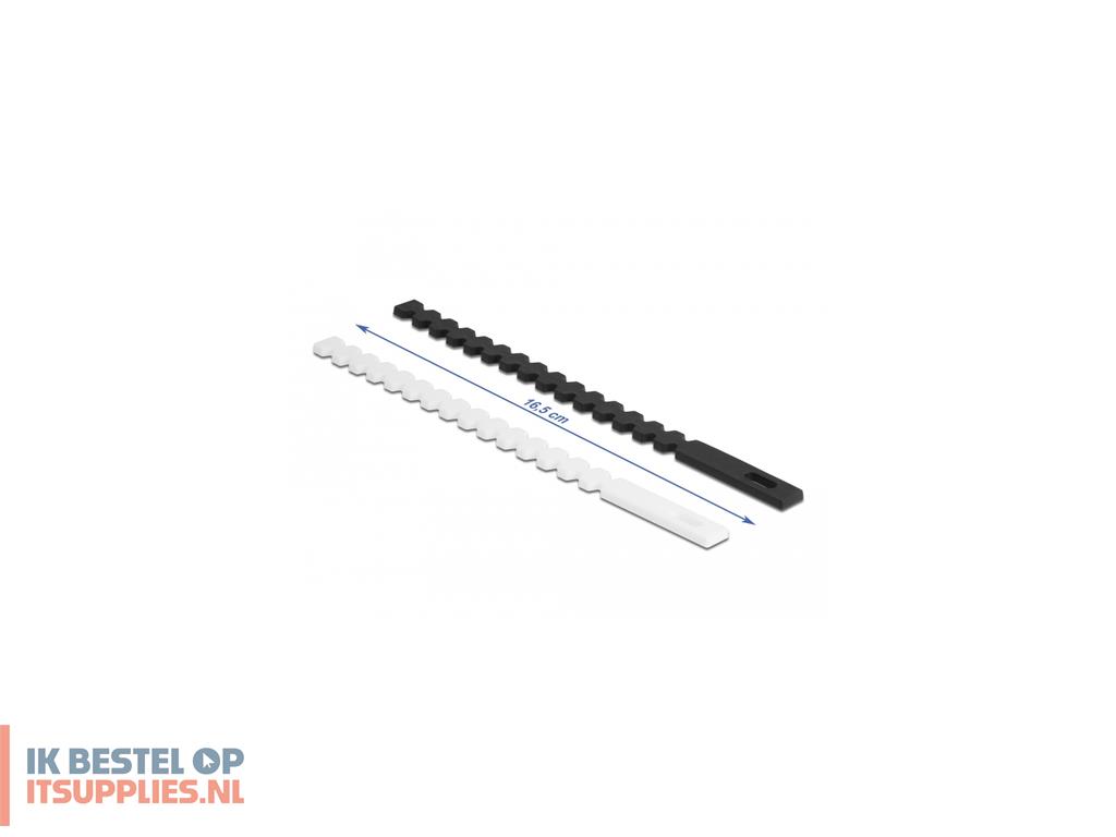 1745065-delock_19002_kabelbinder_losmaakbare_kabelbinder_thermoplastische_elastomeer_tpe_zwart-_wit_20_stuks