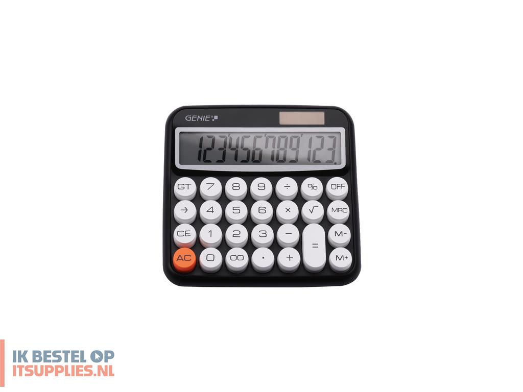 1514160-genie_612_bk_calculator_desktop_basisrekenmachine_zwart