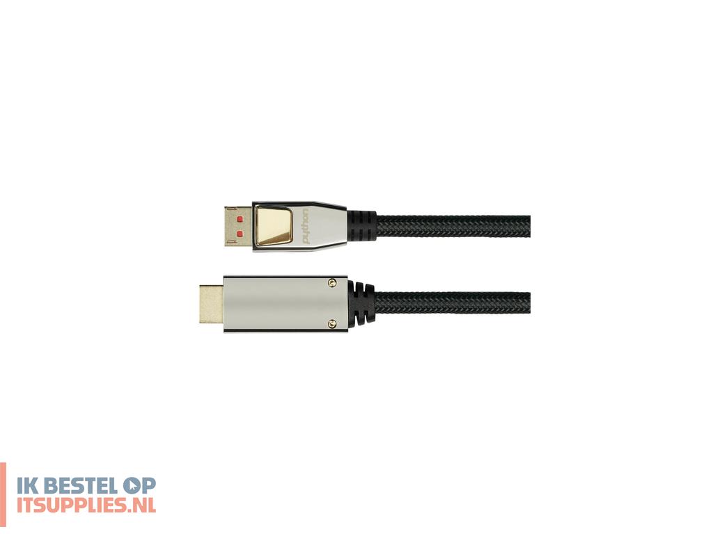 4527626-python_gc-m0217_video_kabel_adapter_2_m_displayport_hdmi_zwart