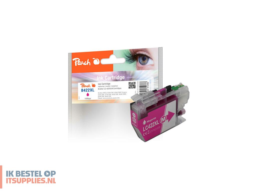 4922056-peach_pi500-381_inktcartridge_1_stuks_compatibel_hoog_xl_rendement_magenta
