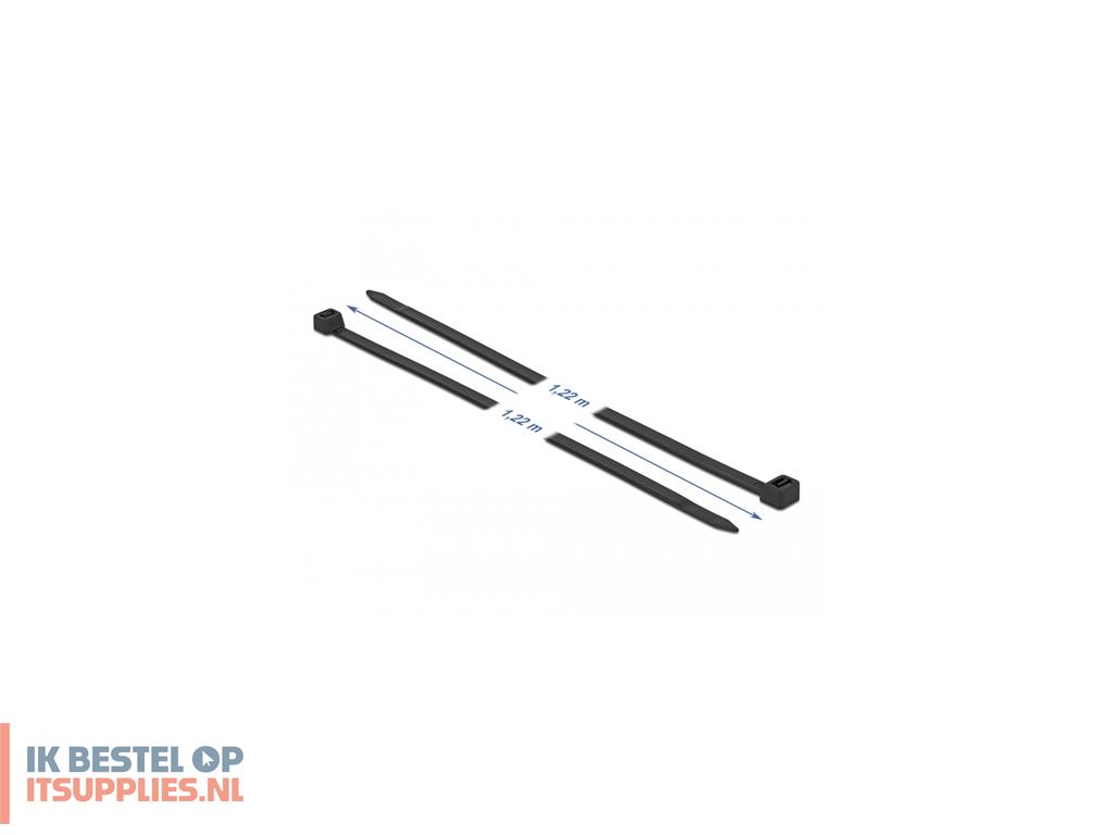 3113433-delock_19564_kabelbinder_kabelbinder_met_parallelle_doorvoer_polyamide_zwart_10_stuks