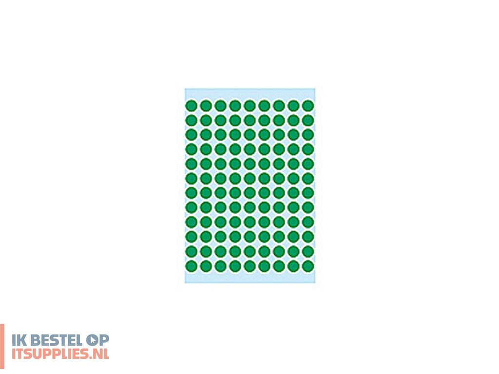 1744246-herma_multi-purpose_labels_o_8mm_dark_green_540_pcs_etiket_groen_540_stuks