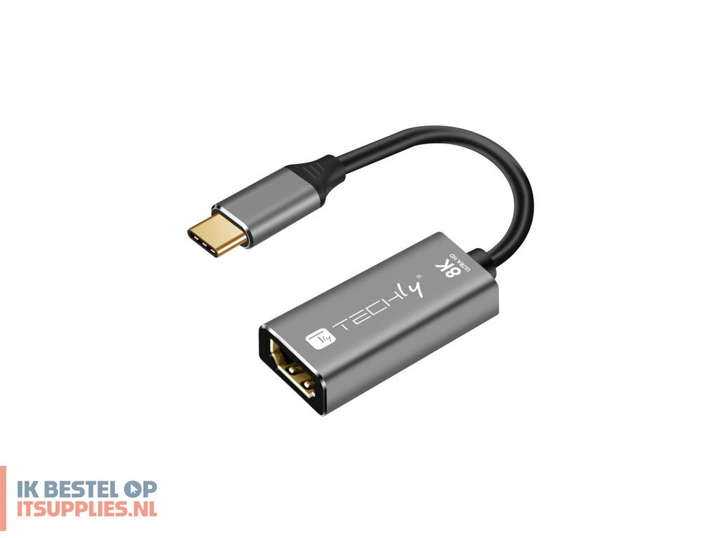 3517331-techly_iadap-usbc-hdmi8_usb_grafische_adapter_7680_x_4320_pixels_zwart-_zilver
