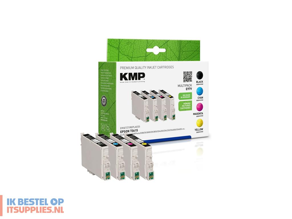 1517058-kmp_multipack_e97v_inktcartridge_zwart-_cyaan-_magenta-_geel